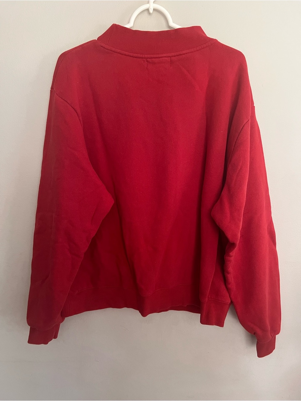 Parke Valentine’s Day Varsity Mockneck Fleece Sweatshirt Size L/XL - Picture 5 of 7